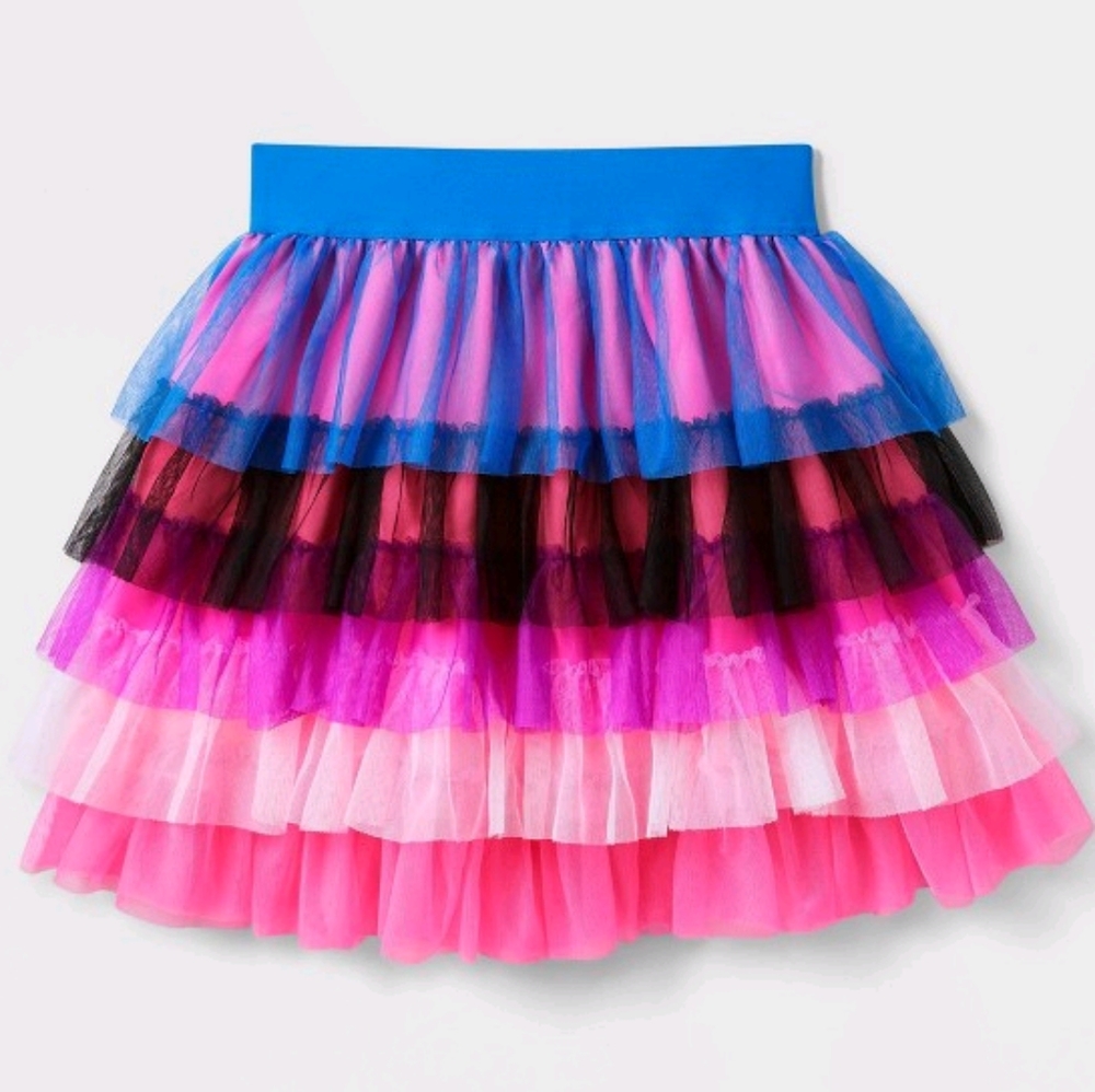 Pride Adult High-Rise Festival Mini Skirt -Multi-Color
